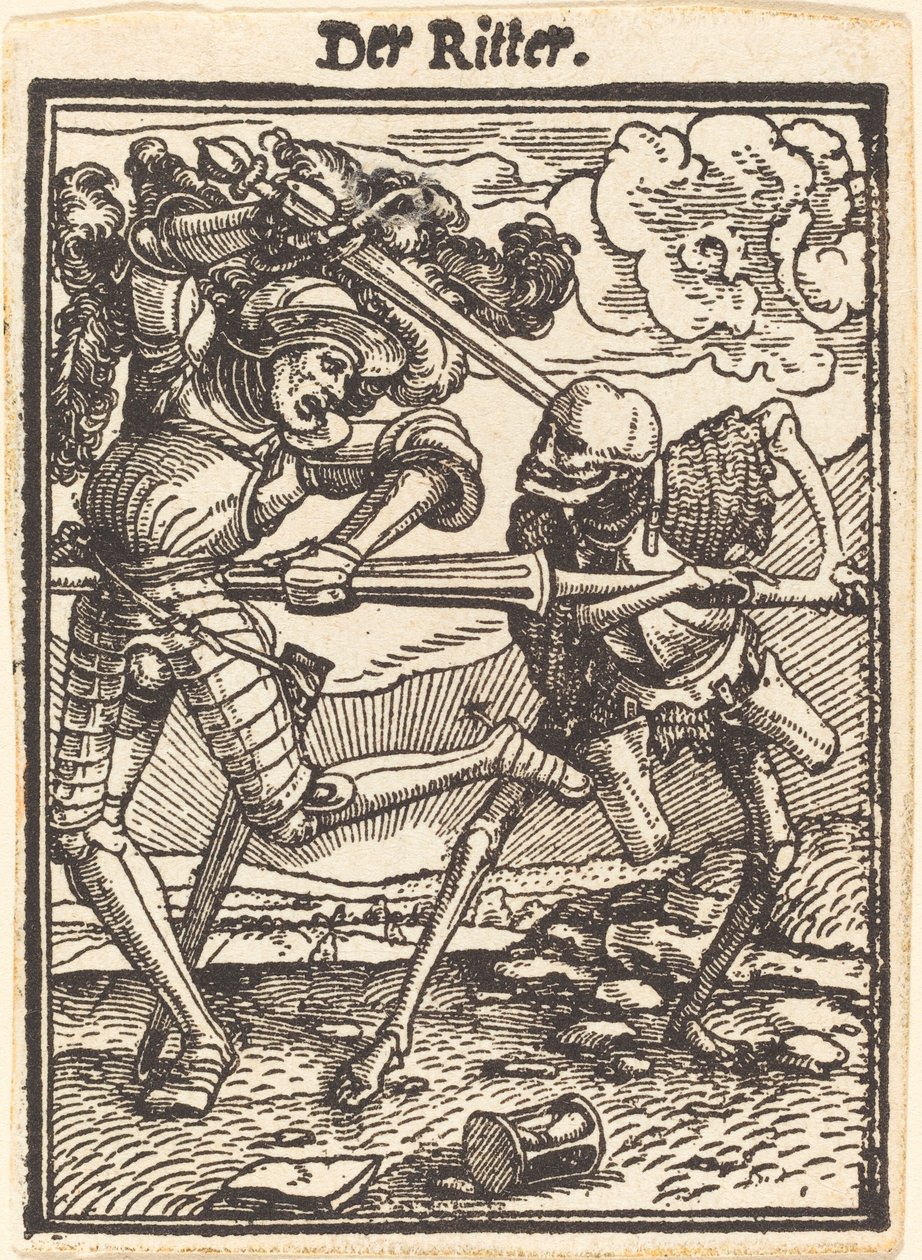 Riddaren. av Hans Holbein der Jüngere
