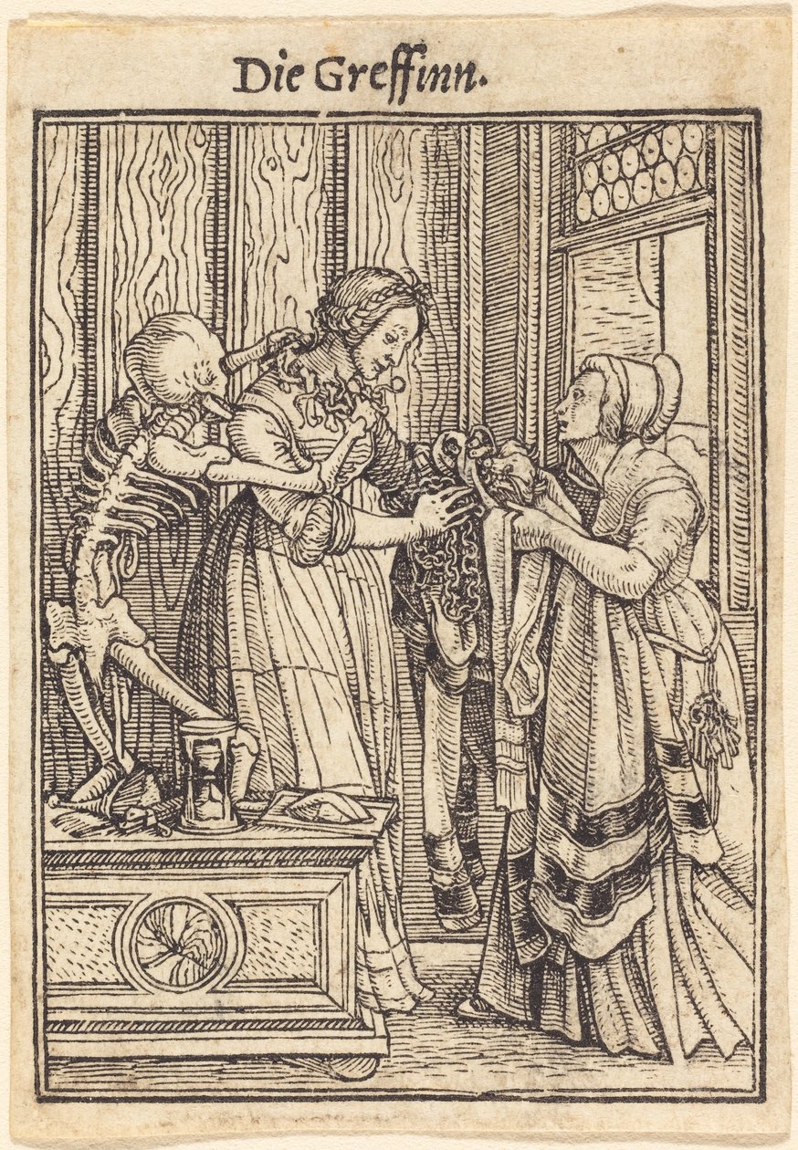 Grevinnan av Hans Holbein the Younger