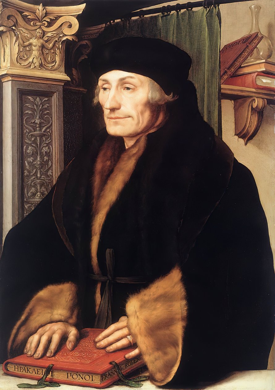 Erasmus av Hans Holbein the Younger
