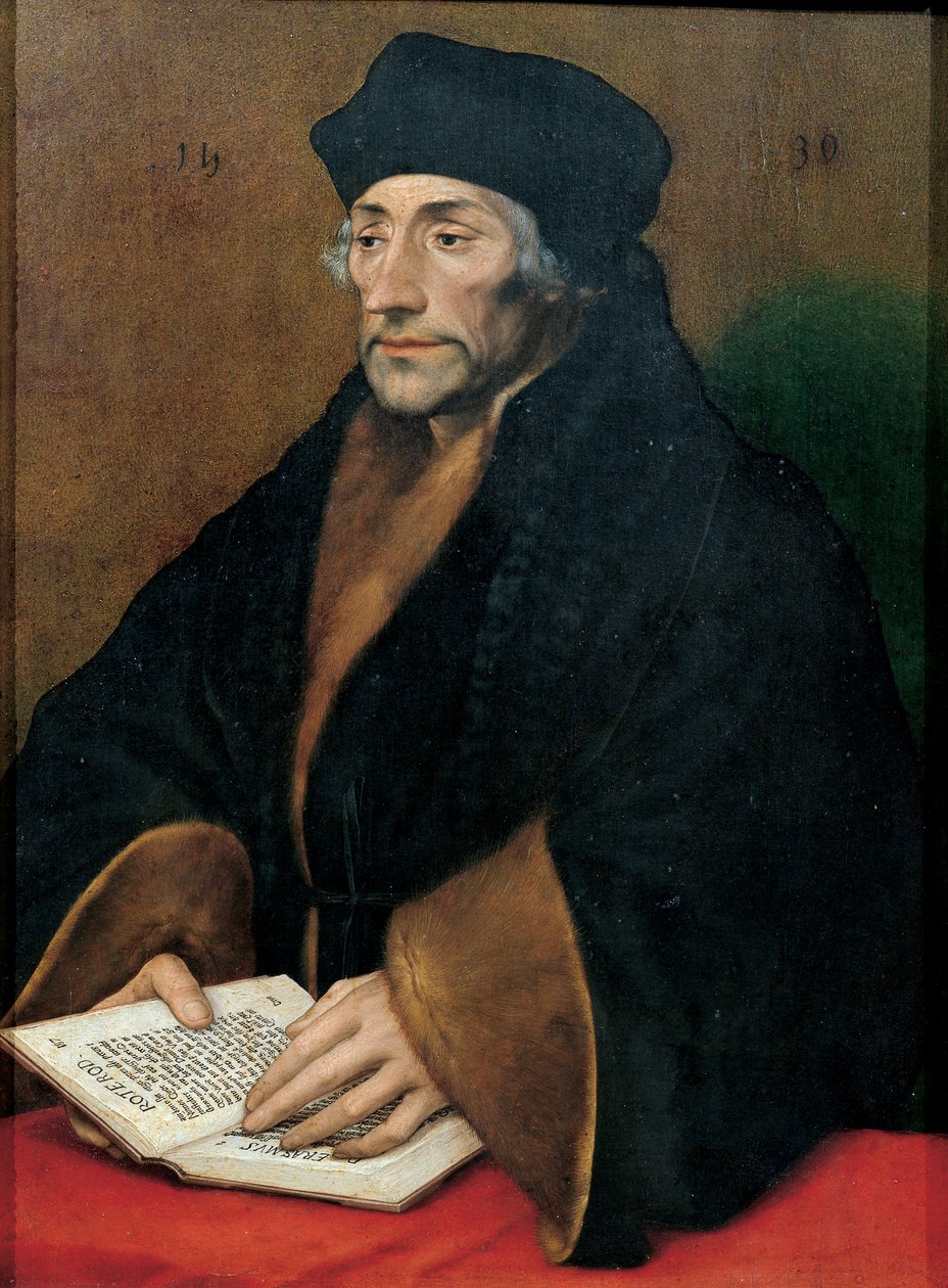 Erasmus av Rotterdam av Hans Holbein the Younger