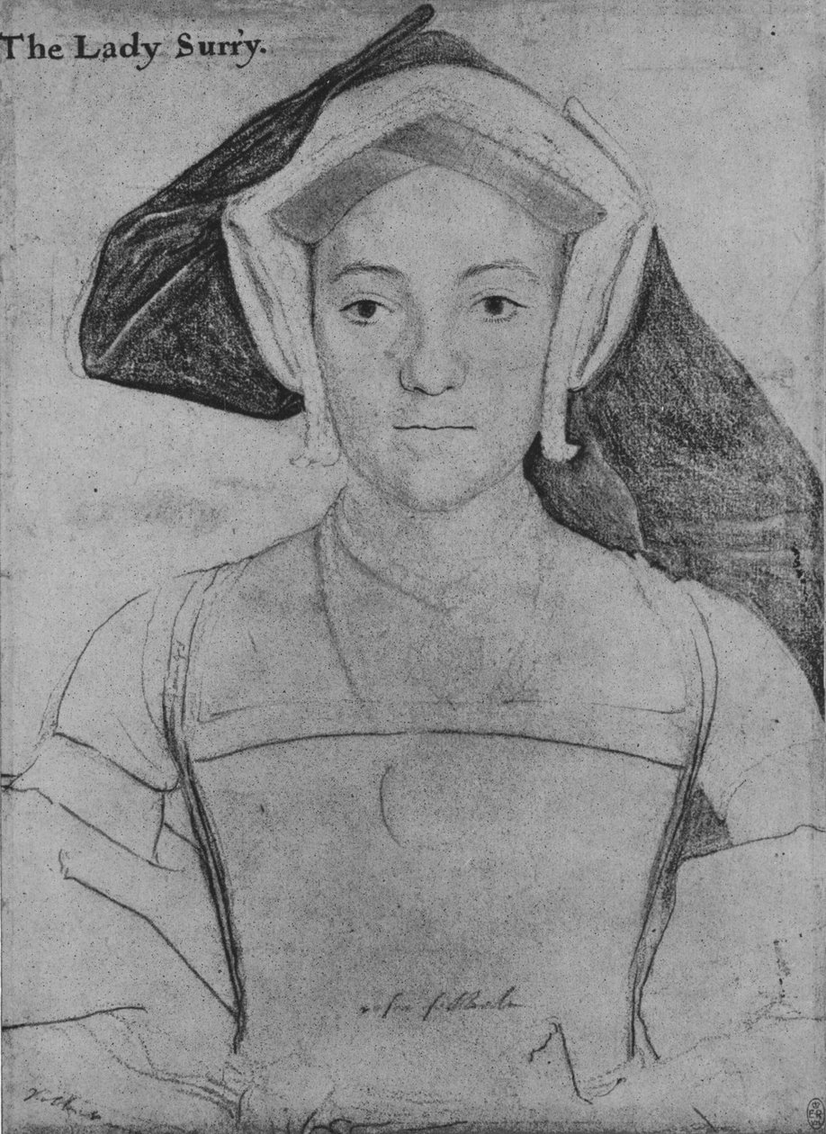 Frances, grevinna av Surrey, c1532-1533 1945 av Hans Holbein der Jüngere