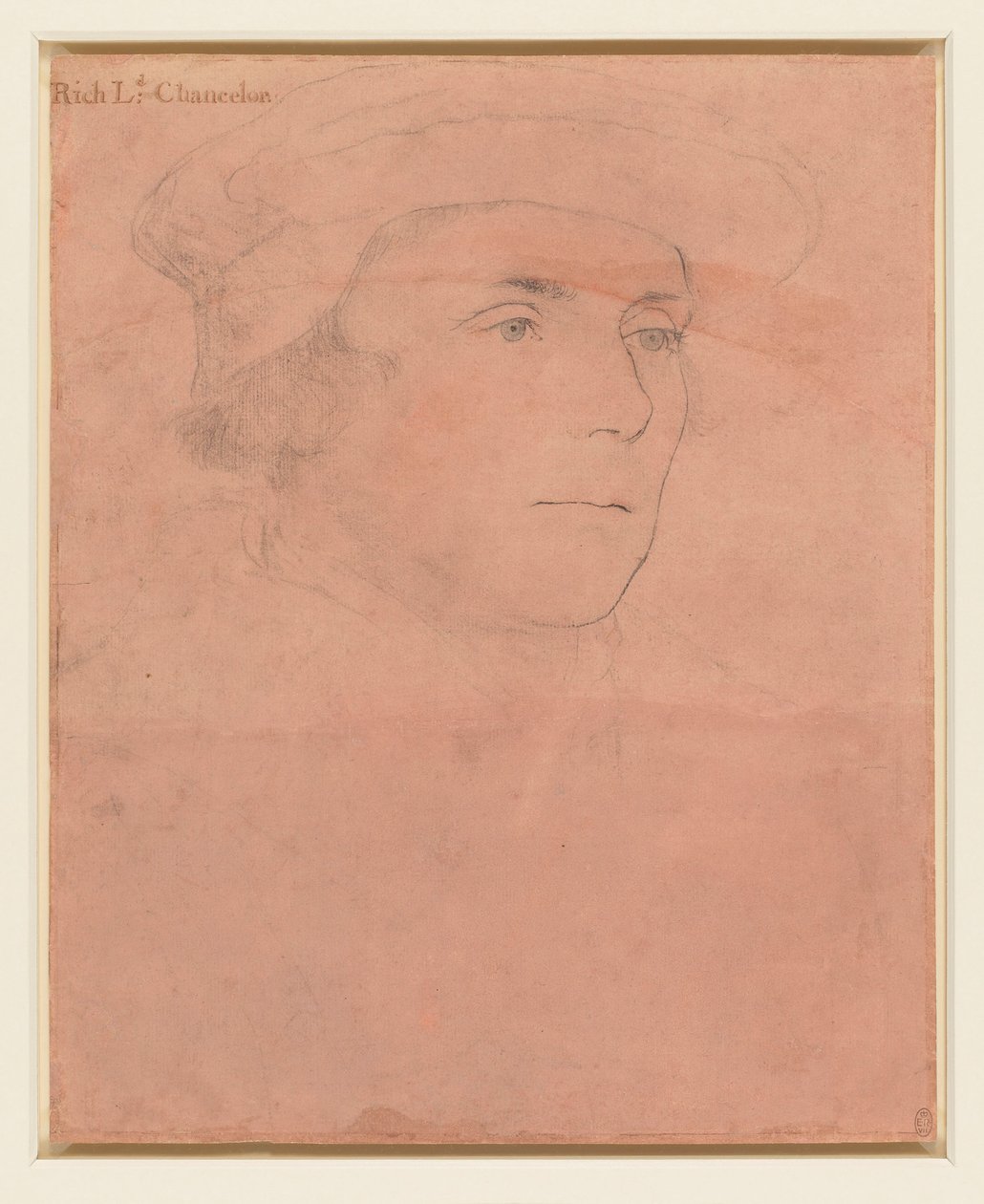 Hans Holbein den yngre - Sir Richard Rich, senare 1:e baron Rich (14967-1567) ca 1532-43 av Hans Holbein the Younger