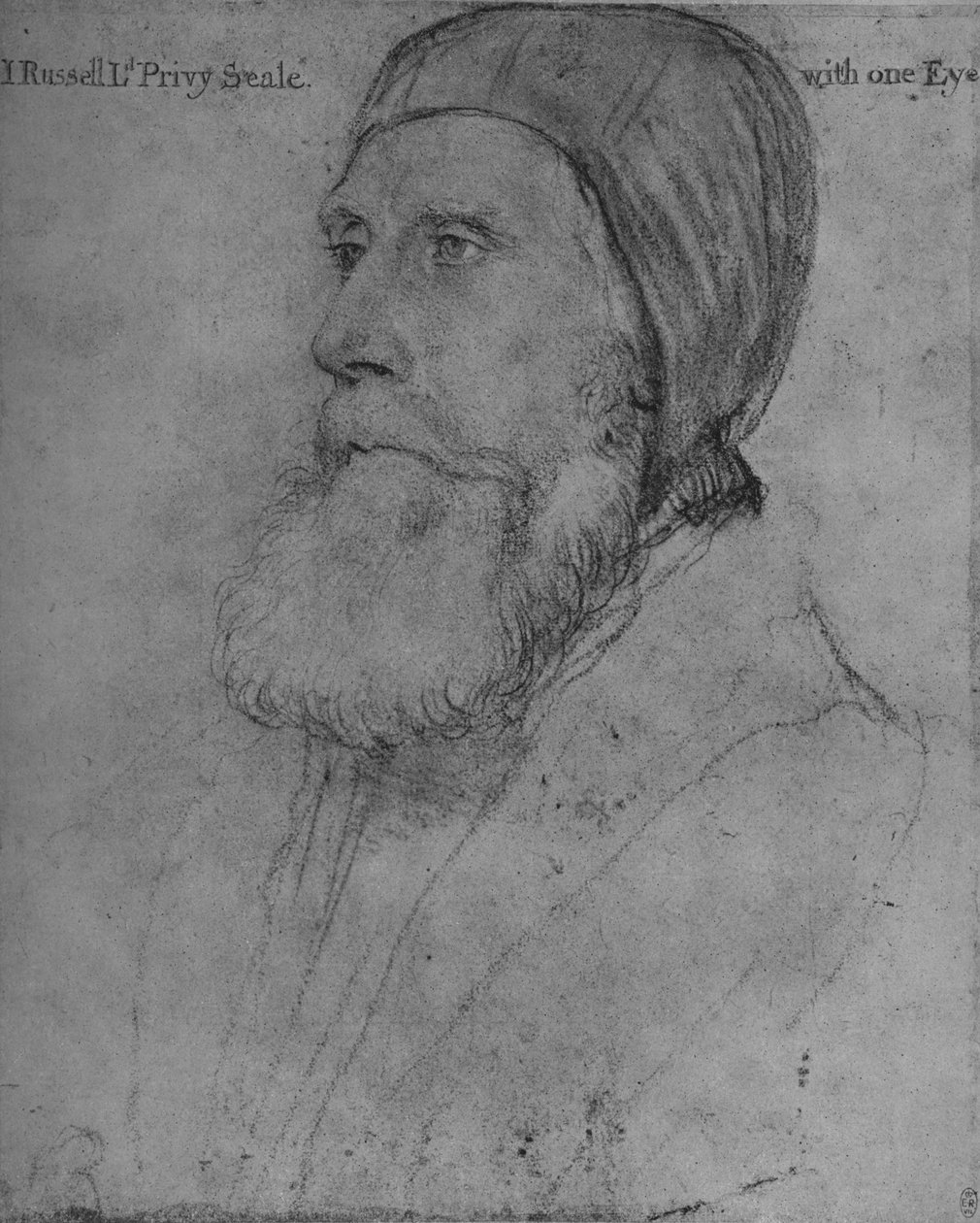 John Russell, Earl of Bedford, c1532-1543 1945 av Hans Holbein der Jüngere