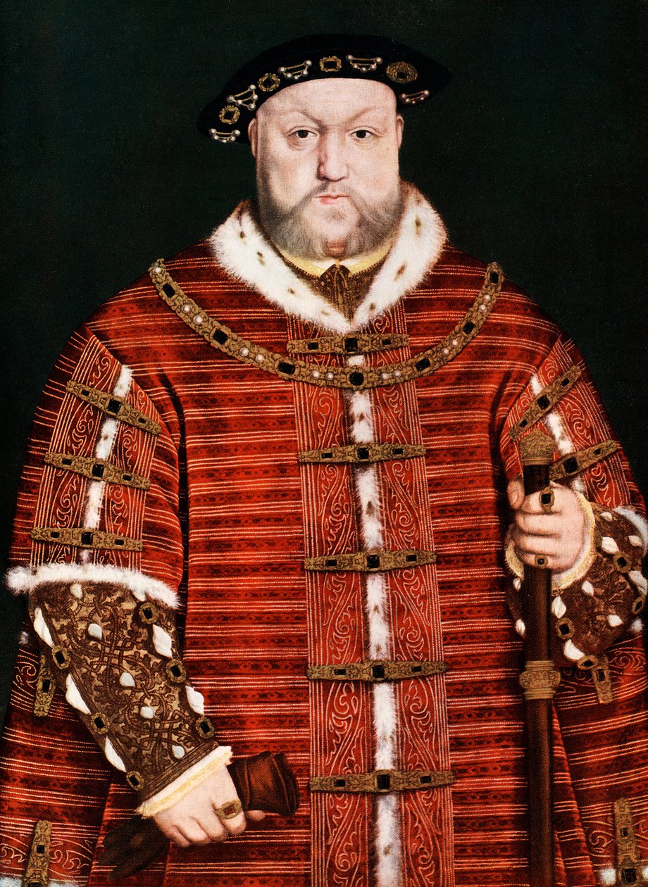 Kung Henrik VIII, 1542-1550 av Hans Holbein der Jüngere