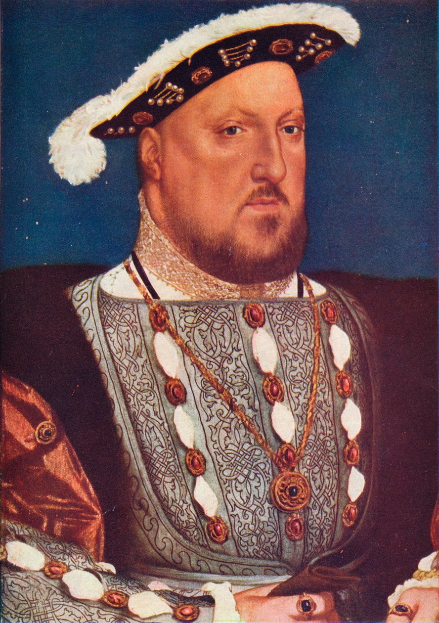 Kung Henrik VIII, c1537 av Hans Holbein der Jüngere