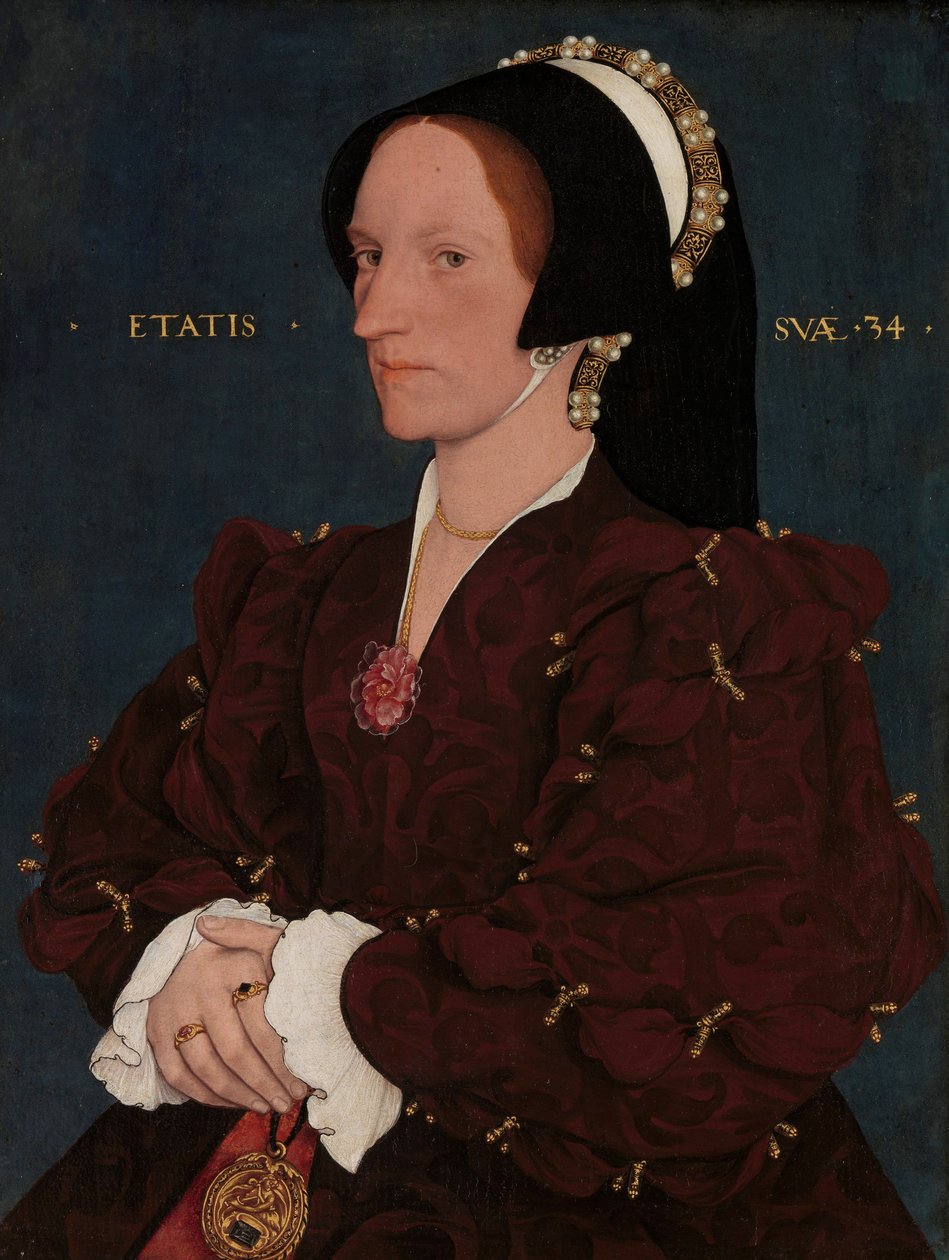 Lady Lee, tidigt 1540-tal av Hans Holbein der Jüngere
