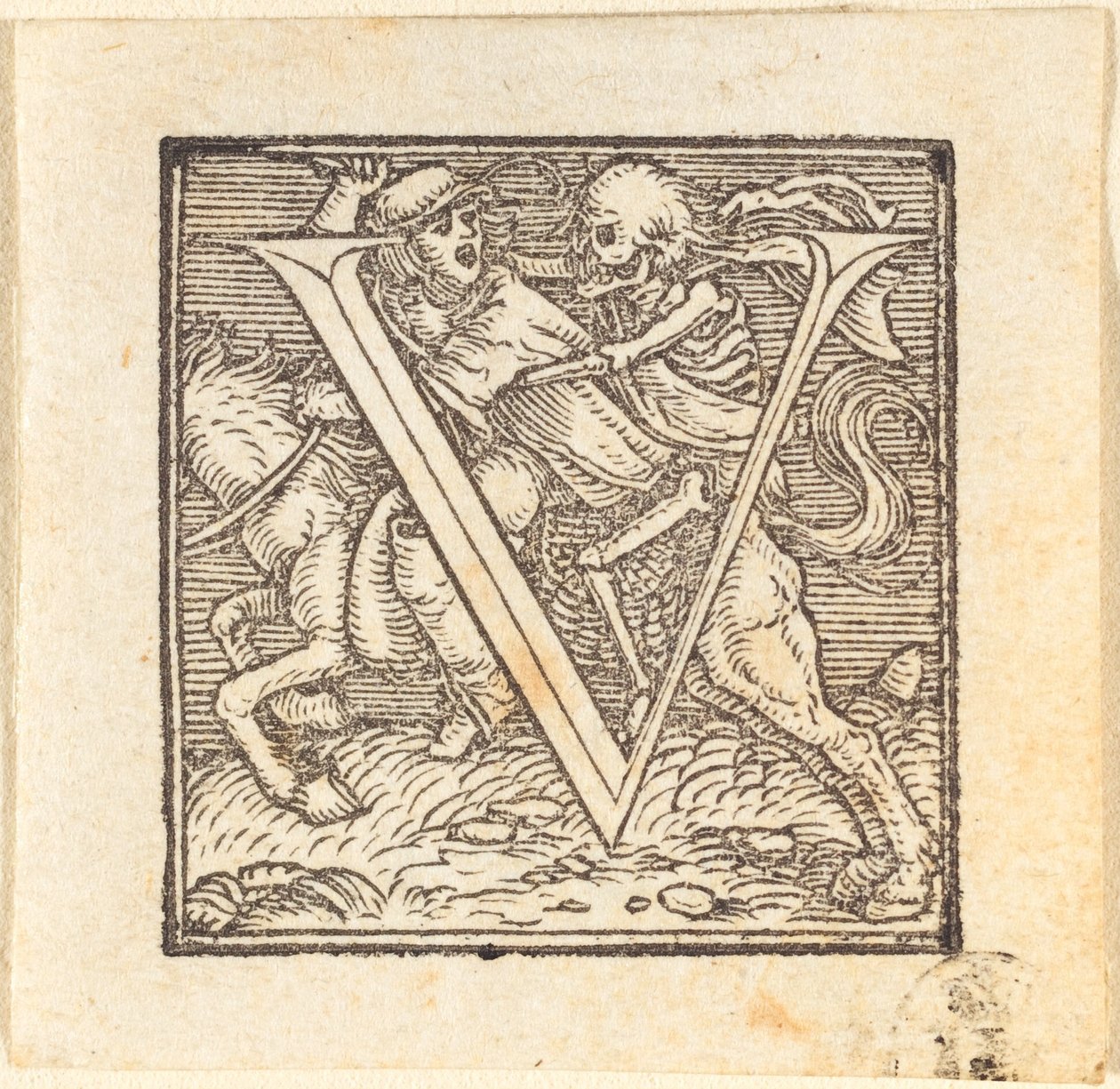 Bokstaven V. av Hans Holbein der Jüngere