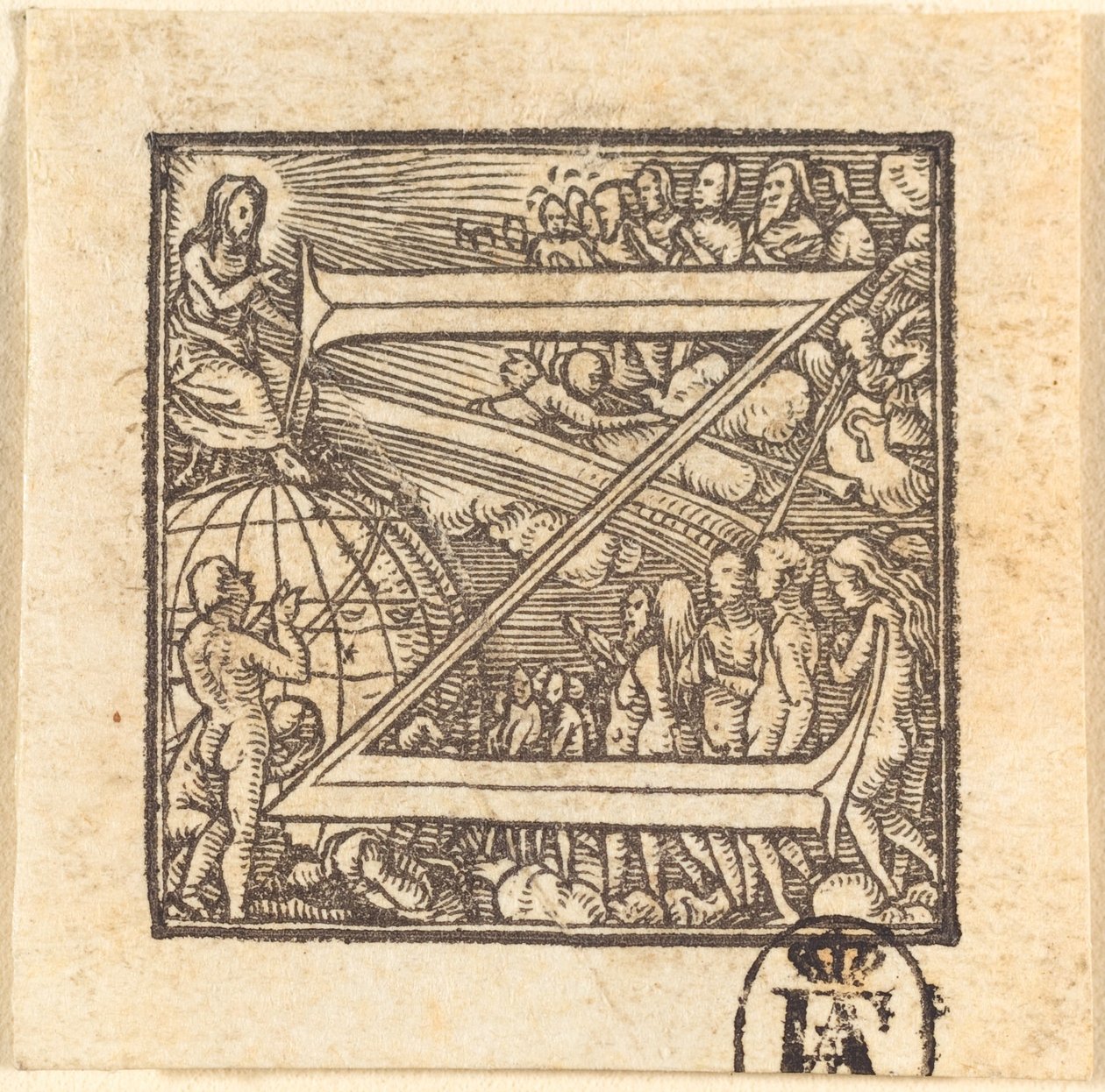 Bokstaven Z av Hans Holbein der Jüngere