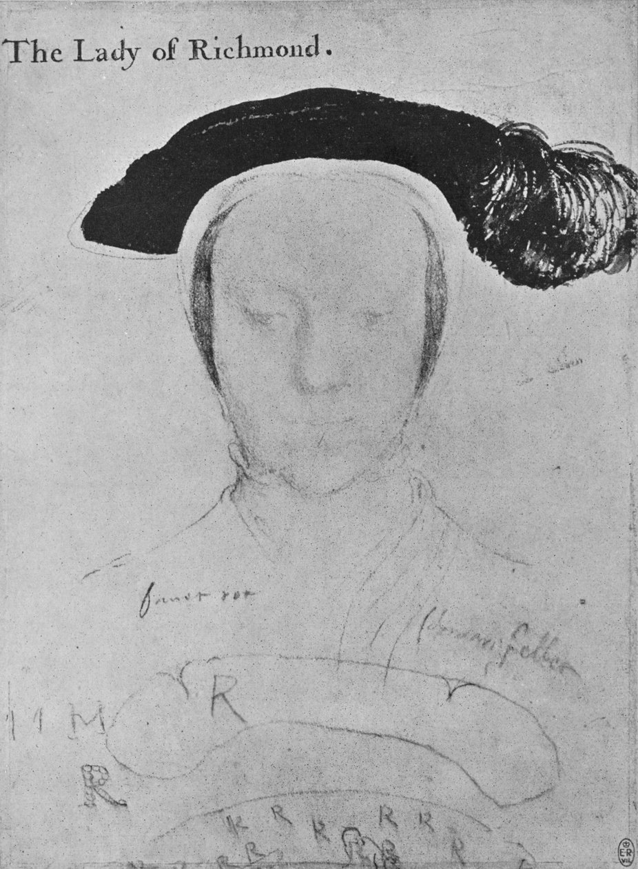 Mary, hertiginna av Richmond och Somerset, c1532-1533 1945 av Hans Holbein der Jüngere