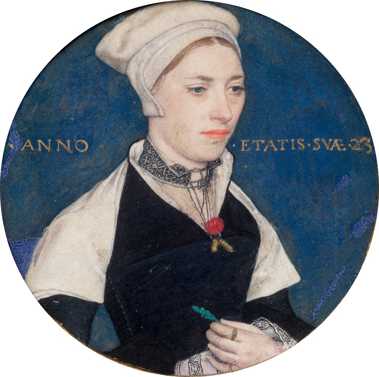 Mrs Jane Small, tidigare Mrs Pemberton av Hans Holbein the Younger