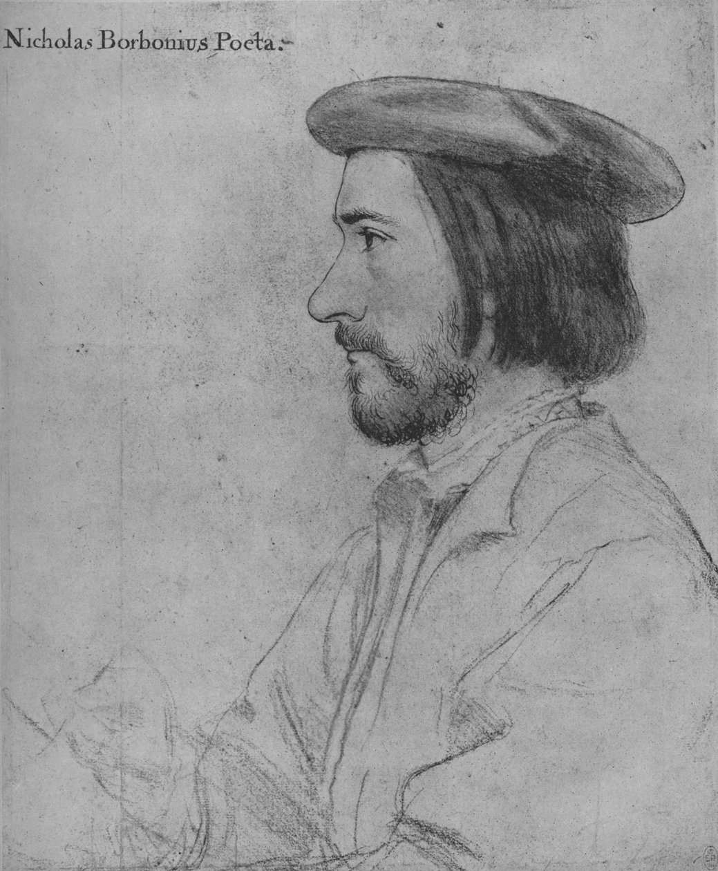 Nicholas Bourbon den äldre, 1535 1945 av Hans Holbein der Jüngere