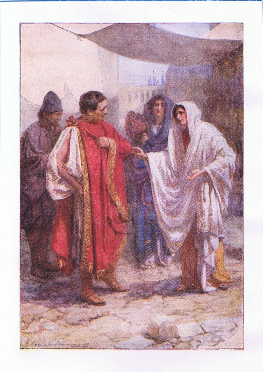 Vädja till mig, kära dam? Jag vet att du inte. (The Comedy of Errors), från The Complete Works of Shakespeare publicerad av George Harrap & Co Ltd, 1920-talet av Hans Holbein der Jüngere