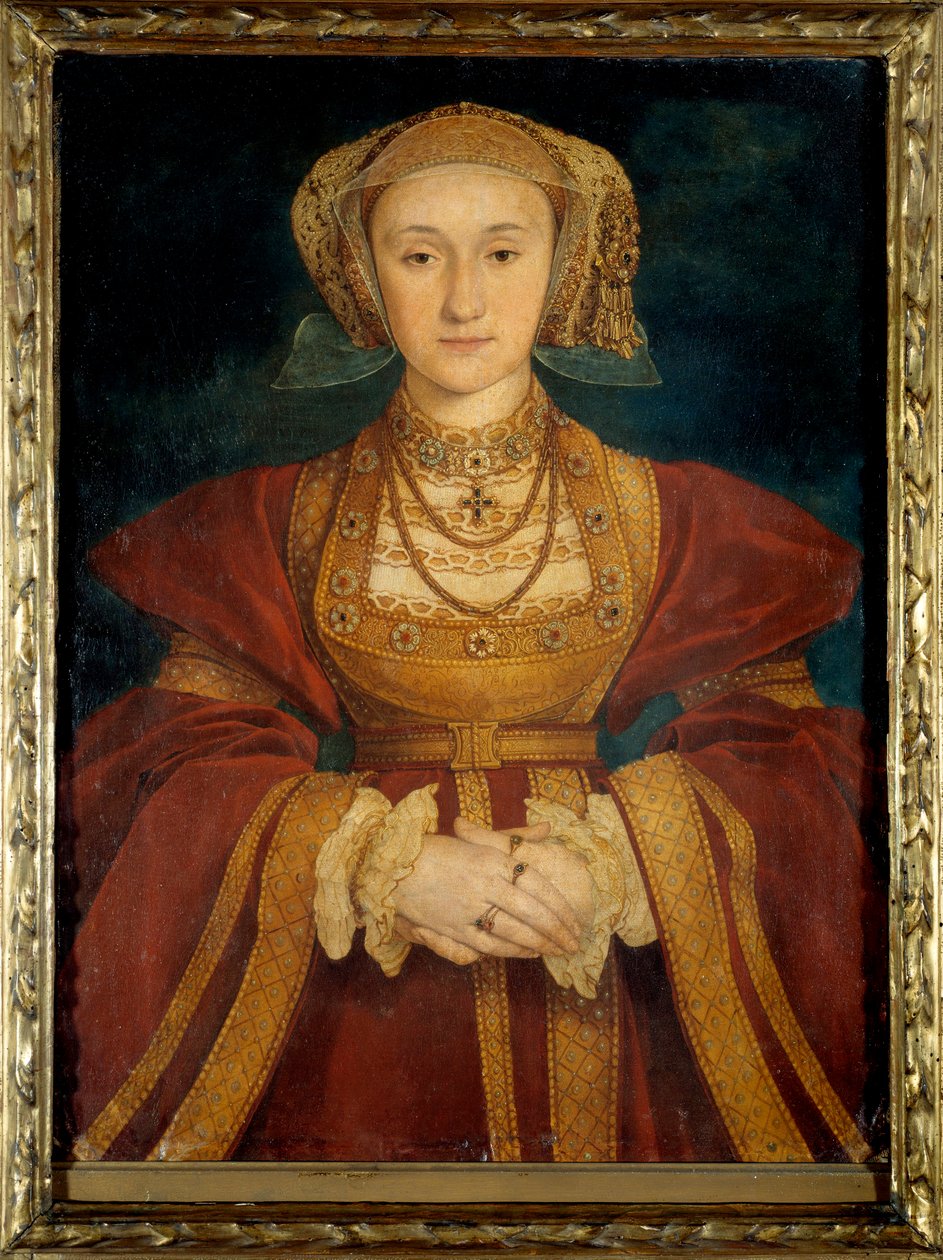 Porträtt av Anne av Cleves av Hans Holbein the Younger