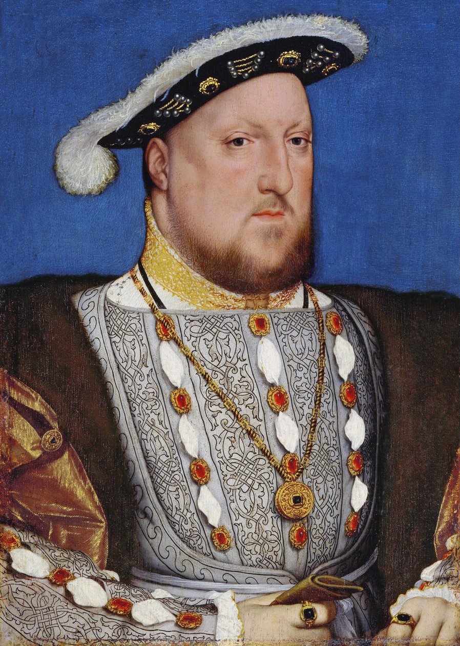 Porträtt av Henrik VIII av England av Hans Holbein the Younger