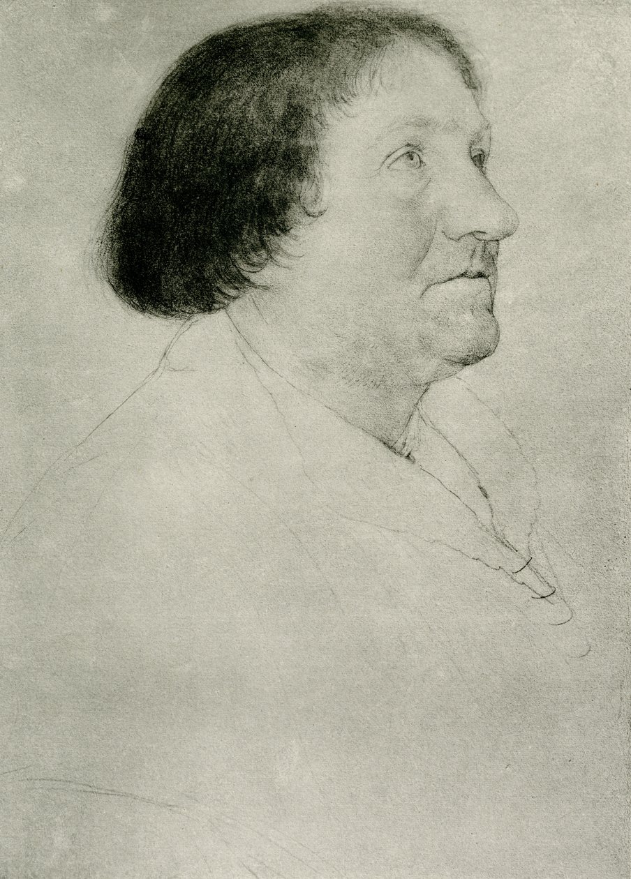 Porträtt av Jakob Meyer zum Hasen, borgmästare i Basel av Hans Holbein der Jüngere