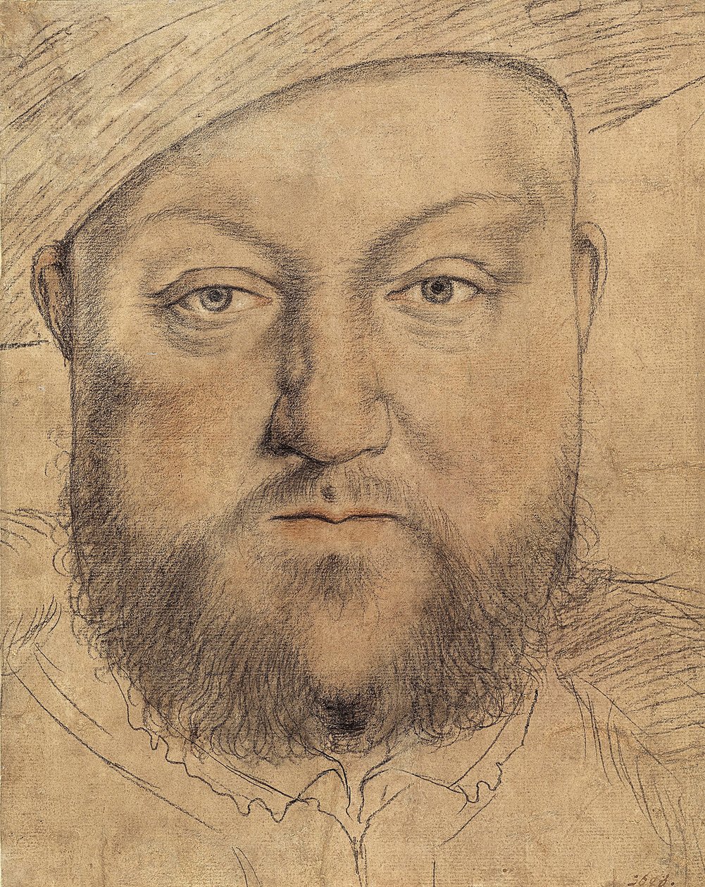 Porträtt av kung Henrik VIII av England, ca 1540 av Hans Holbein der Jüngere