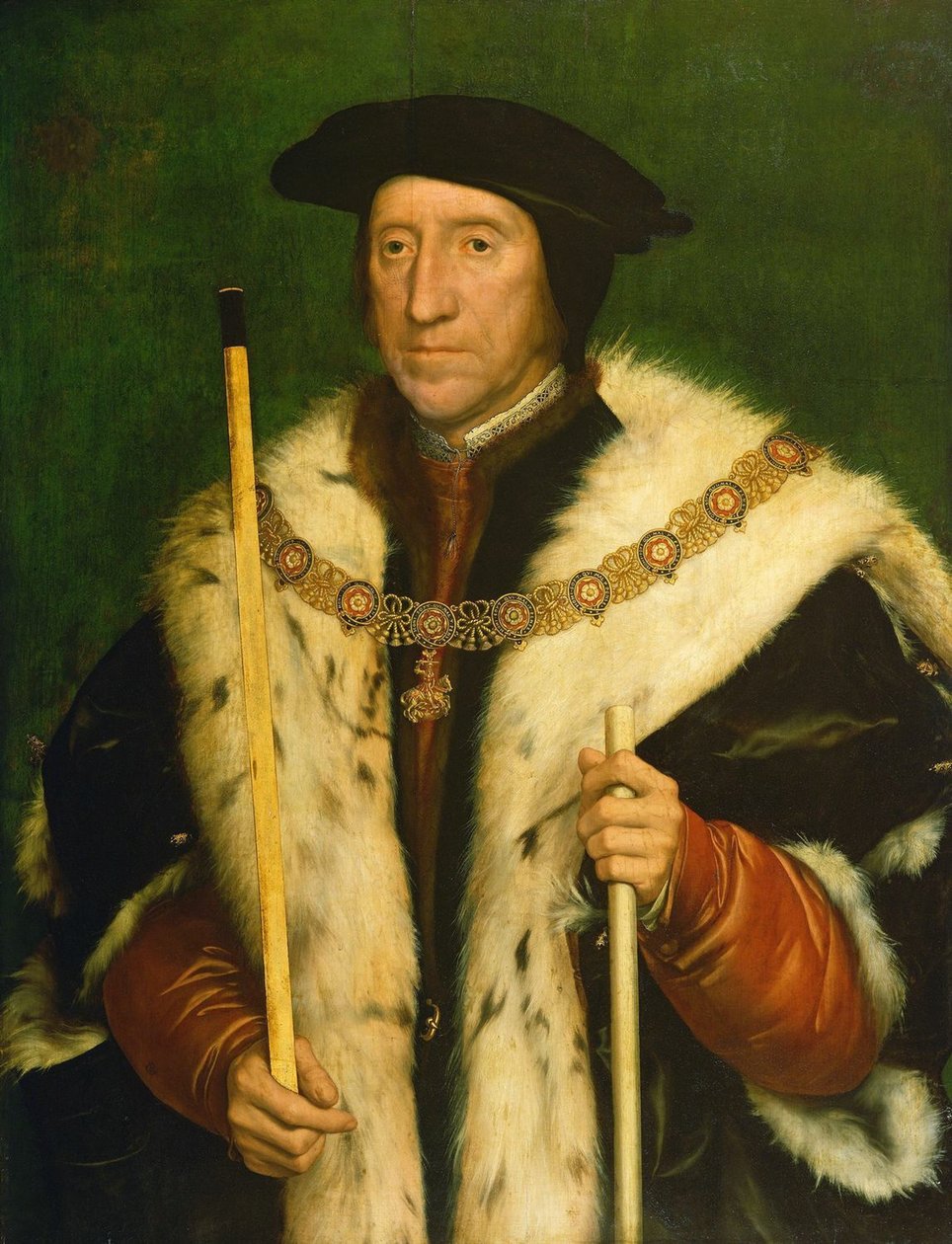 Porträtt av Thomas Howard, 3:e hertig av Norfolk, ca 1540 av Hans Holbein der Jüngere