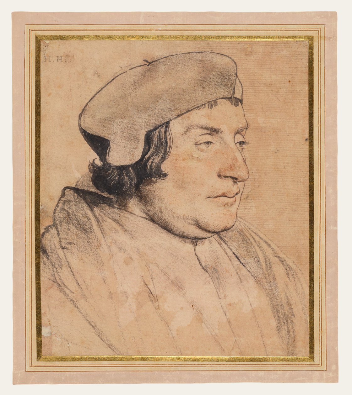 Porträtt av en akademiker eller prelat av Hans Holbein the Younger