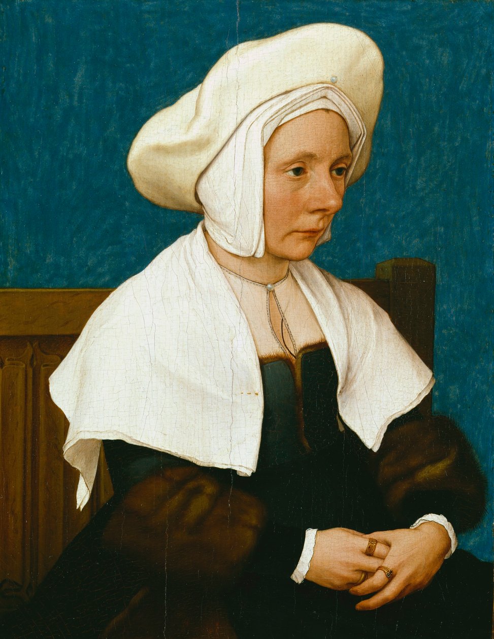 Porträtt av en kvinna av Hans Holbein the Younger