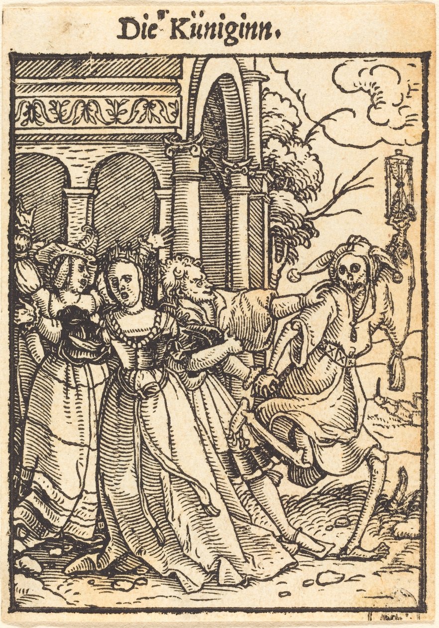 Drottning. av Hans Holbein der Jüngere