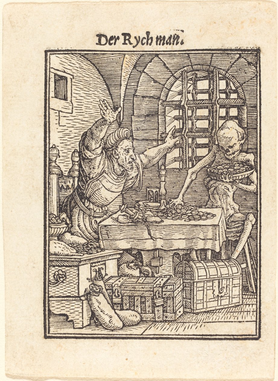 Rik man av Hans Holbein der Jüngere