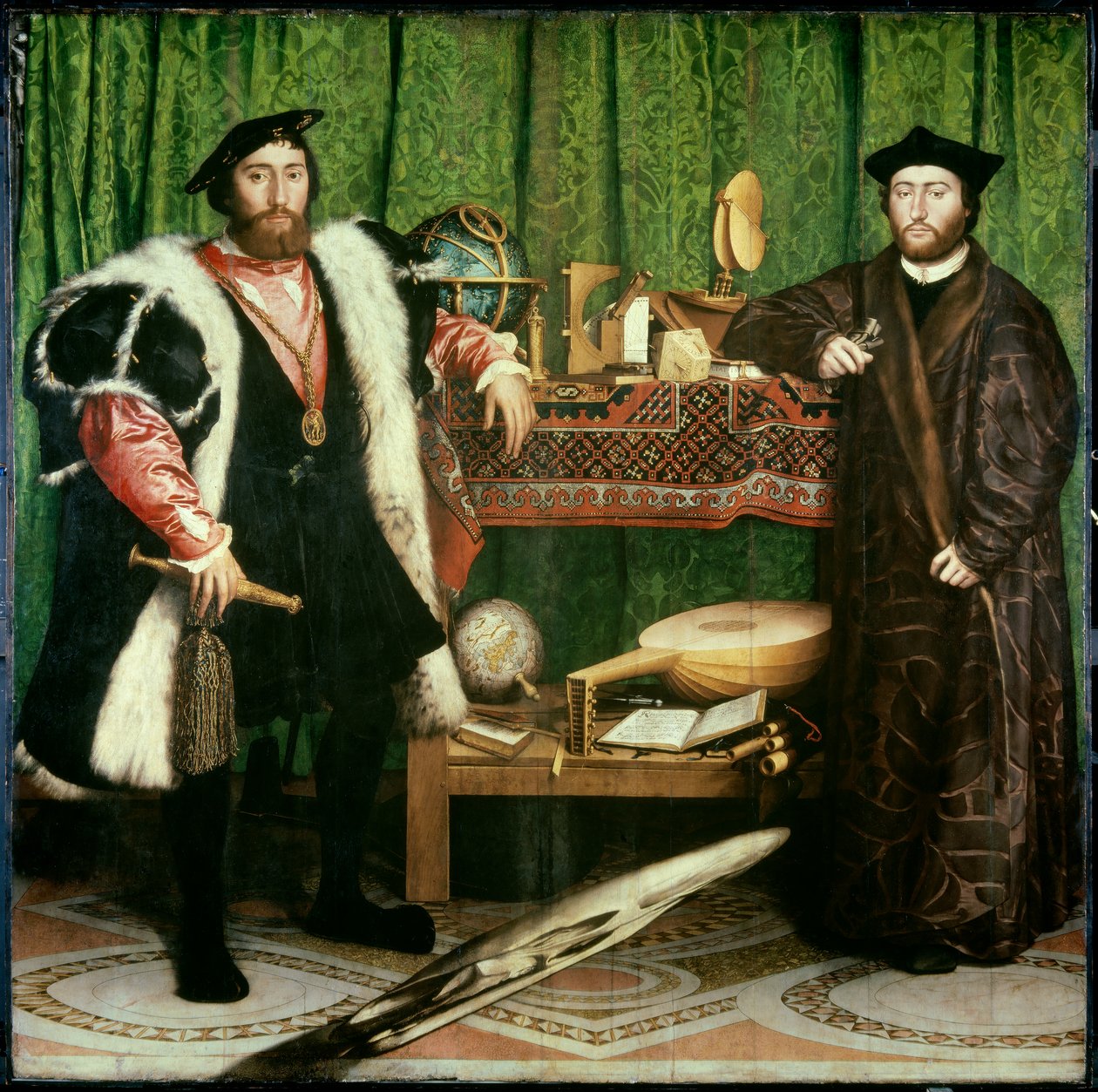 Ambassadörerna av Hans Holbein the Younger