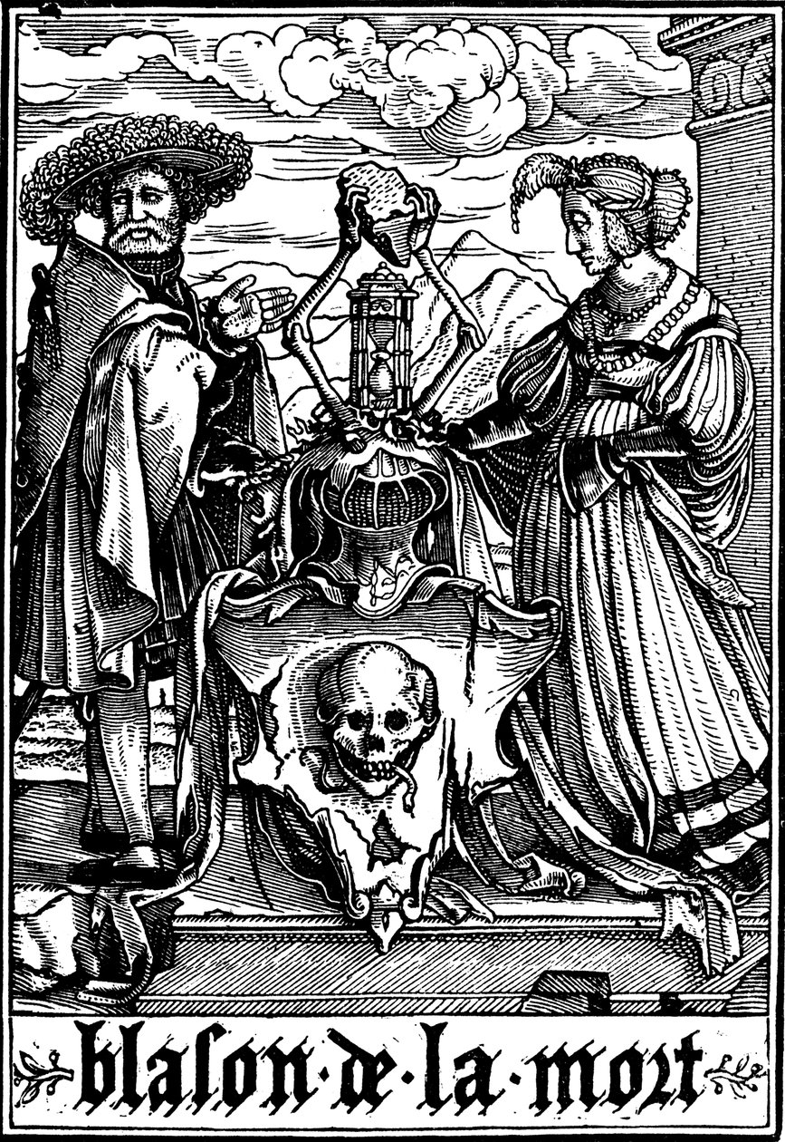 Dödens vapen, 1538 av Hans Holbein der Jüngere