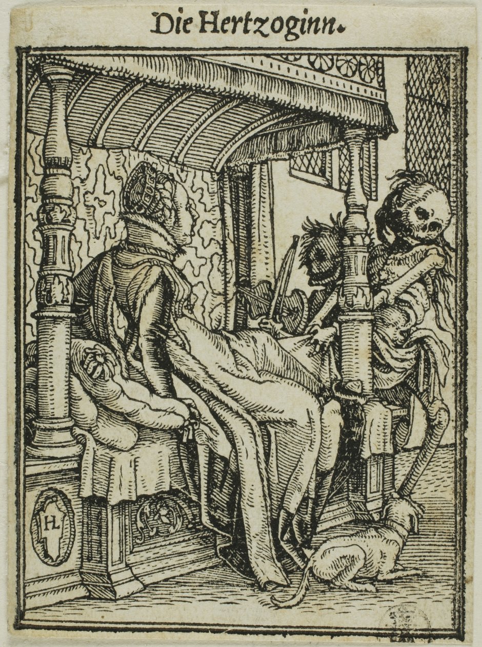 Hertiginnan av Hans Holbein the Younger