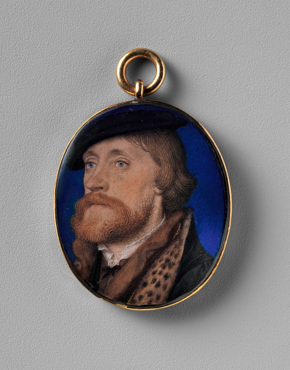 Thomas Wriothesley, förste earl av Southampton, ca 1535 (vellum på kortet) av Hans Holbein der Jüngere