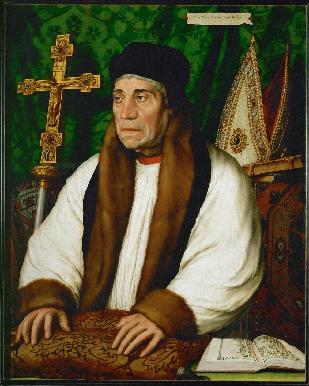William Warham, ärkebiskop av Canterbury... av Hans Holbein the Younger