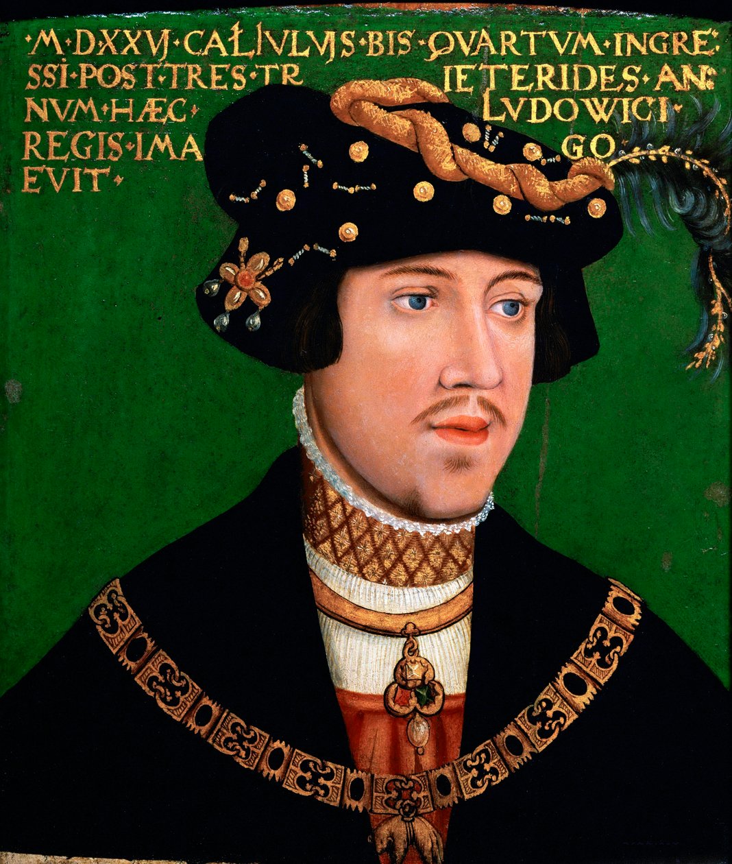 Kung Ludvig II av Ungern, ca 1522 av Hans Krell