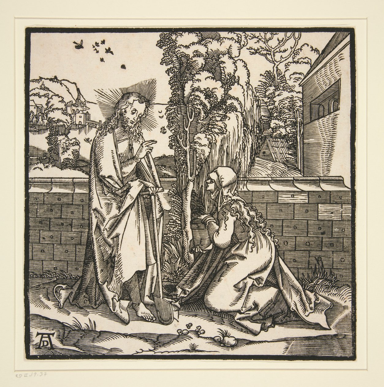 Kristus och Magdalena av Hans Leonard Schaufelein