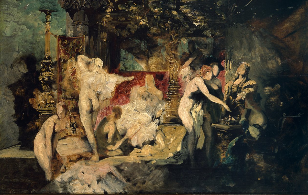Sommaren. Studie av Hans Makart