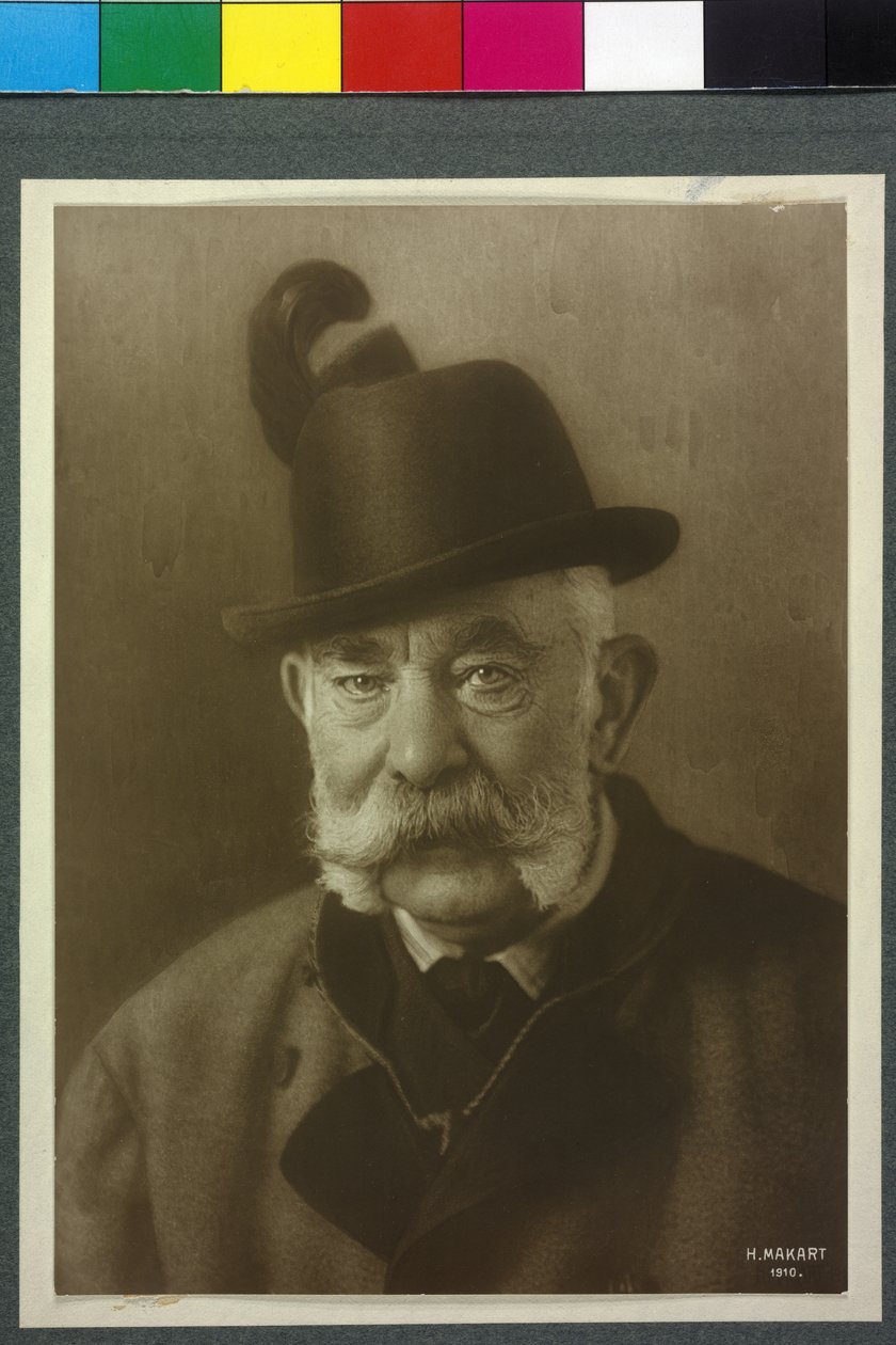Kejsare av Österrike Franz Joseph I av Hans Makart