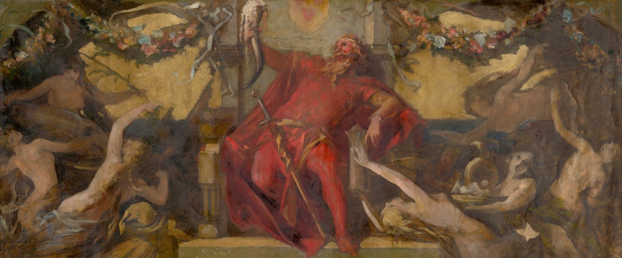 Gambrinus, c. 1875. av Hans Makart