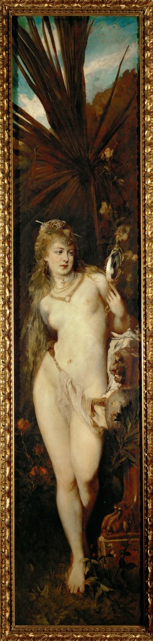 Sight - från serien Die fuenf Sinne ... (olja på duk) av Hans Makart