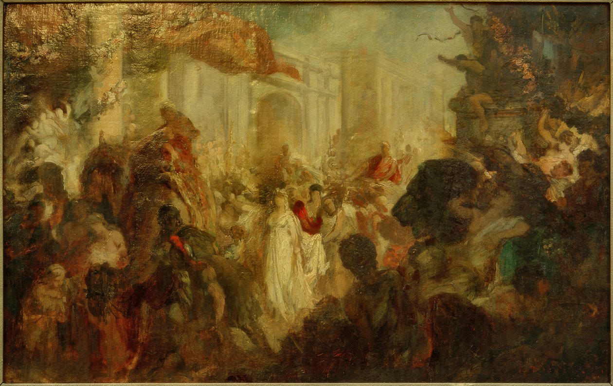 En romersk triumf av Hans Makart
