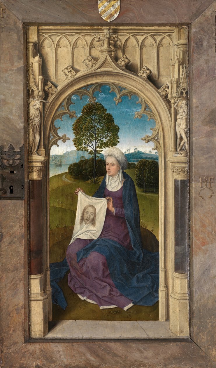 Ytterpanel av Jan Floreins triptyk av Hans Memling