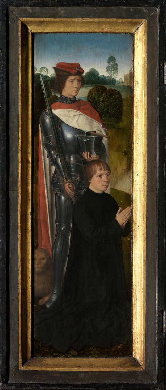 Vänster flygel av Adriaan Reins triptyk av Hans Memling