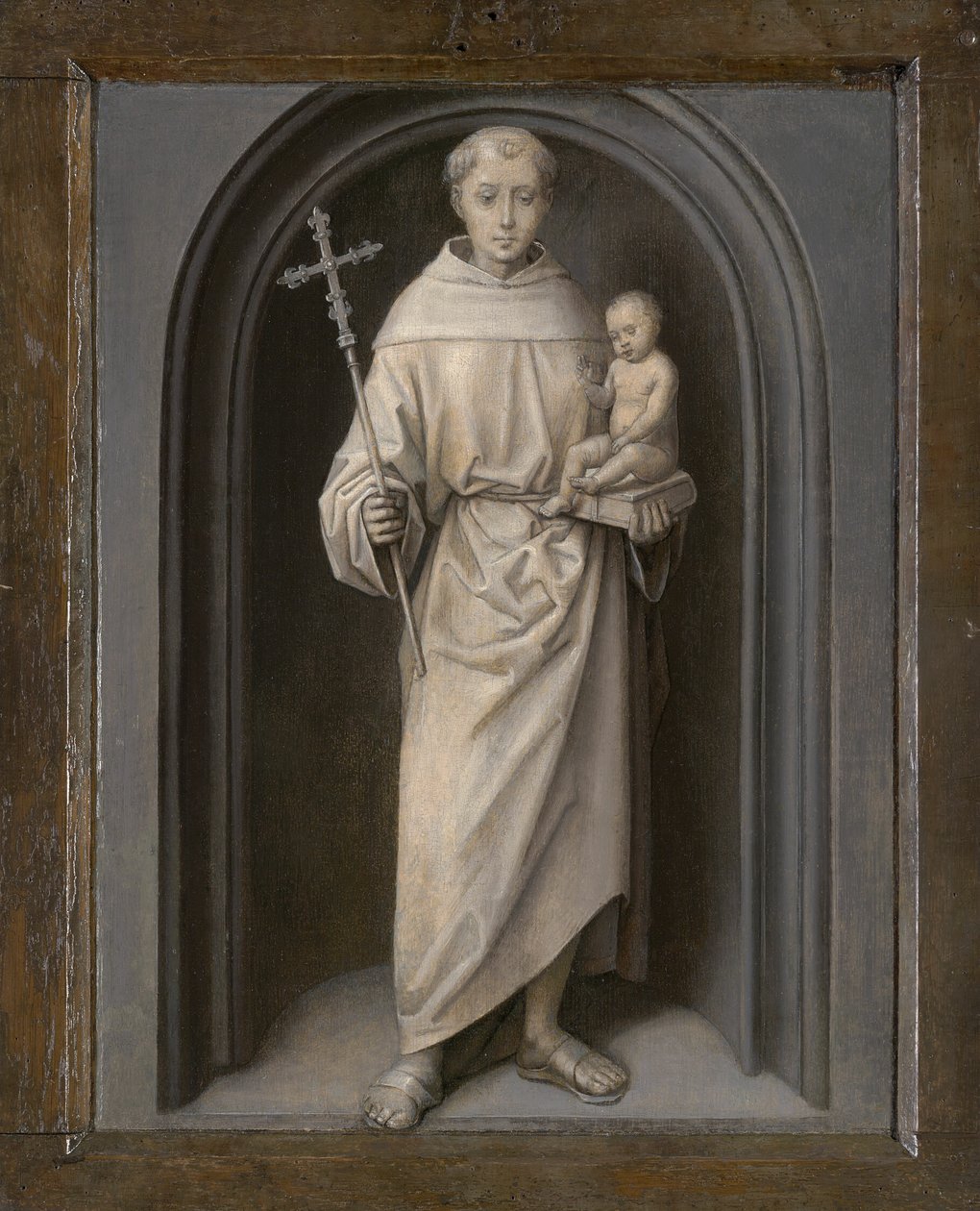 Sankt Antonius av Padua av Hans Memling