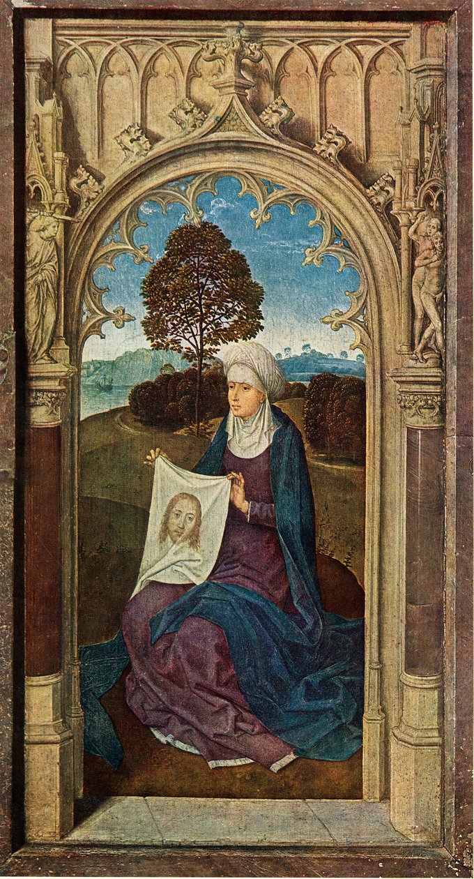 Sankta Veronica, 1470-1475. av Hans Memling