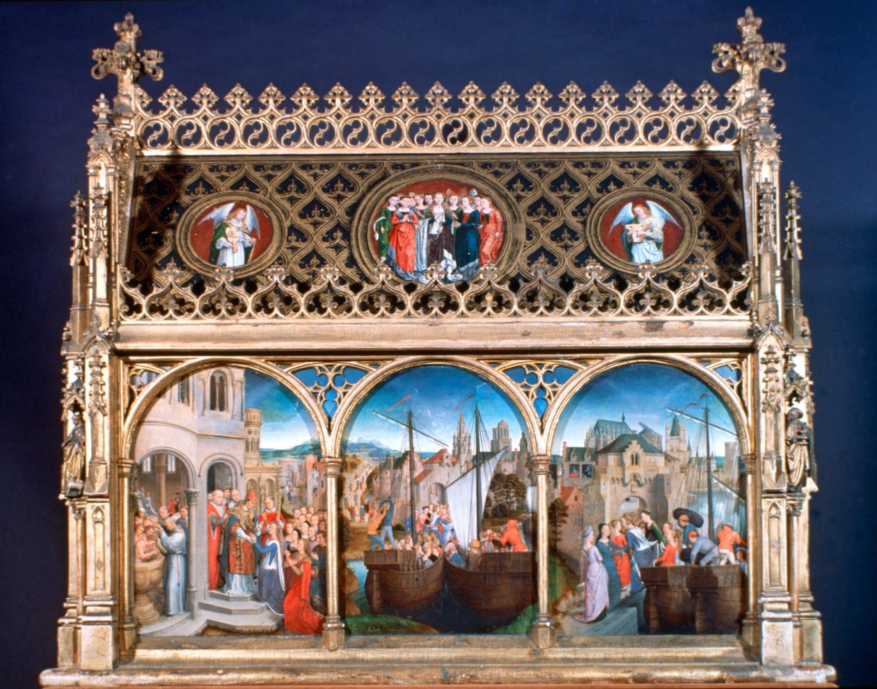St Ursula Shrine, 1489 av Hans Memling