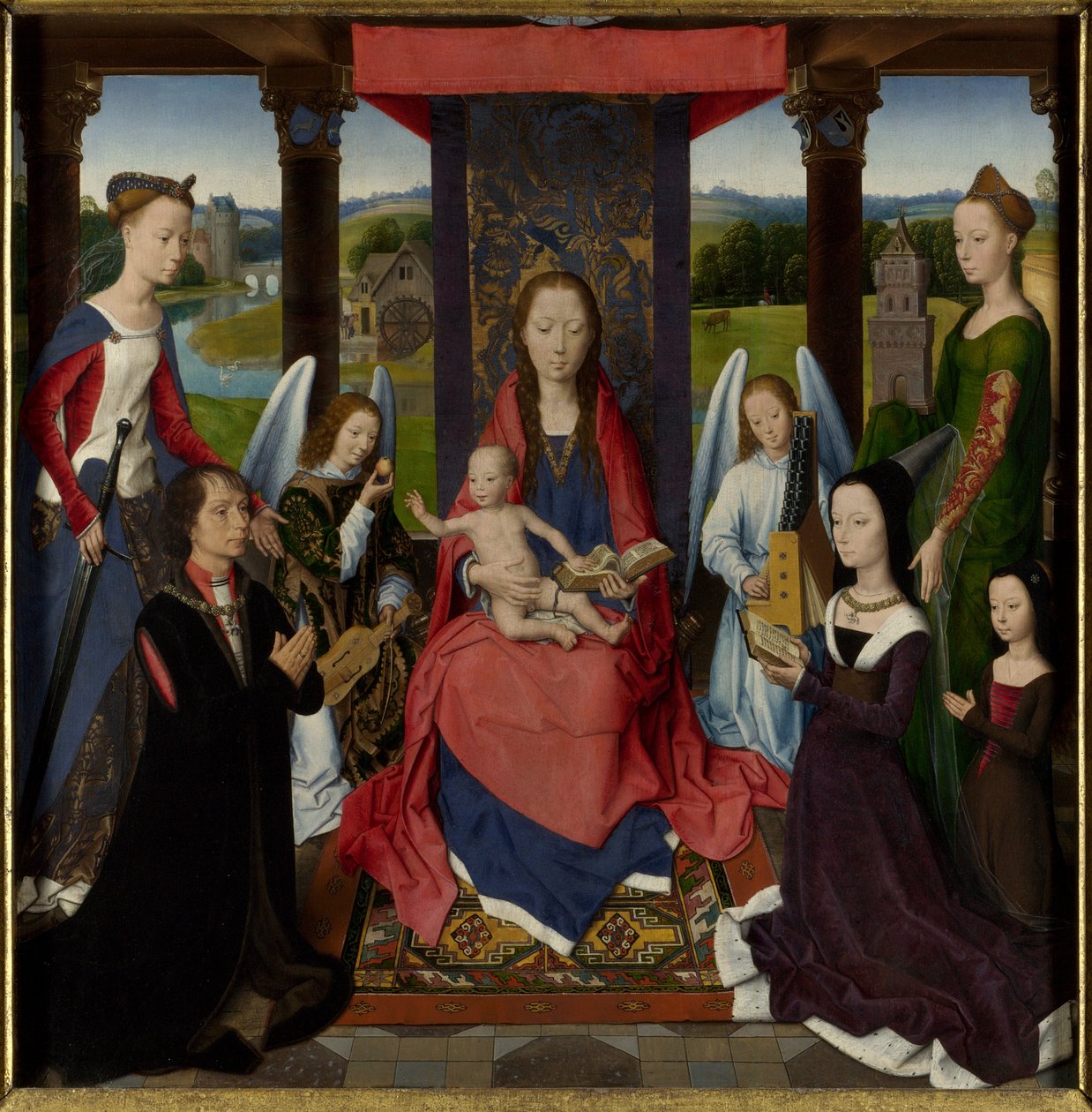 Donne-triptyken av Hans Memling