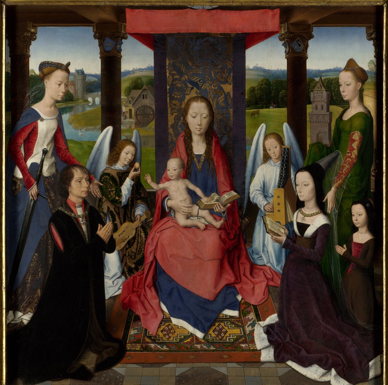 Donne-triptyken av Hans Memling
