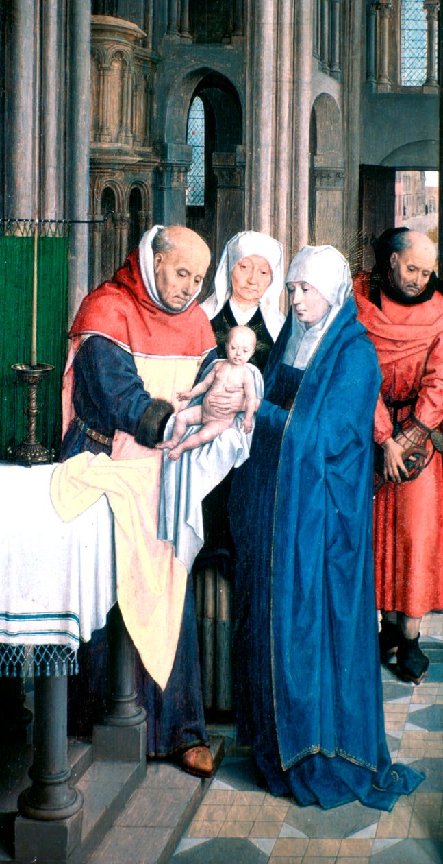 Triptyk av Jan Florain, detalj, 1479 av Hans Memling