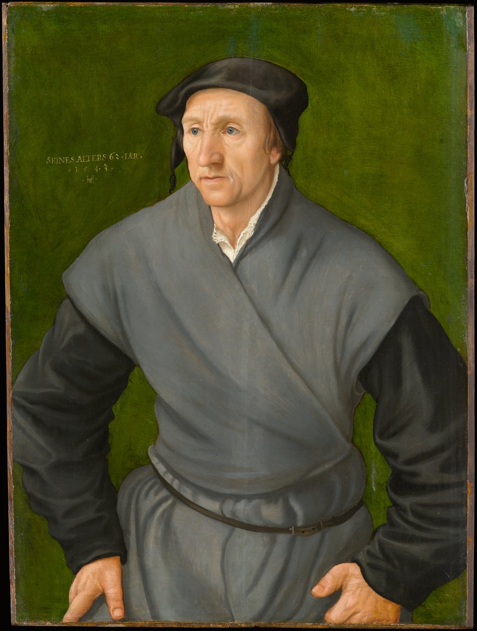 Porträtt av en man, 1543 av Hans Muelich or Mielich