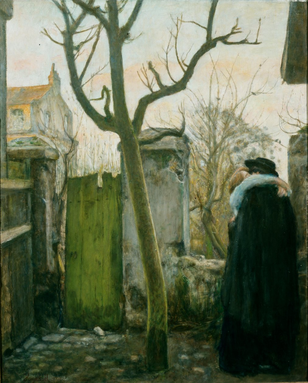 En idyll (olja på duk) av Hans Olaf Heyerdahl