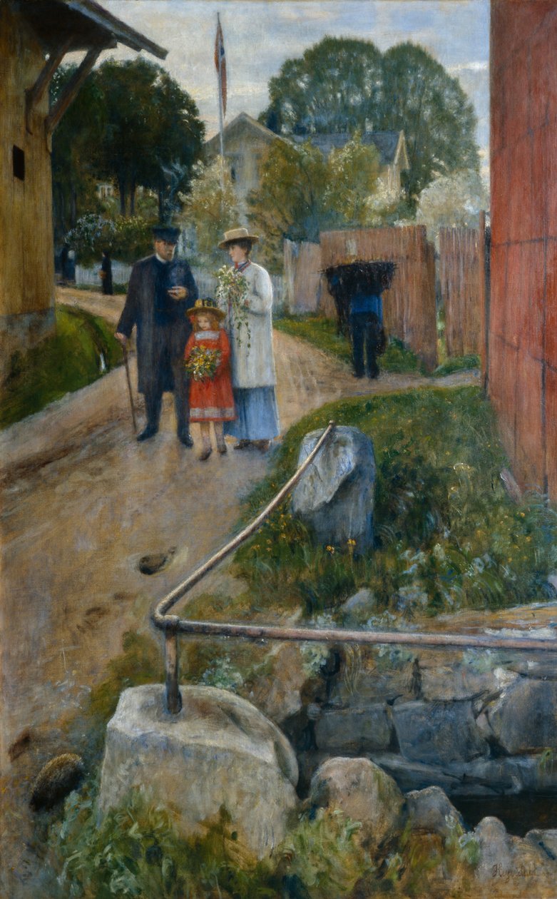 Från Åsgårdstrand av Hans Olaf Heyerdahl