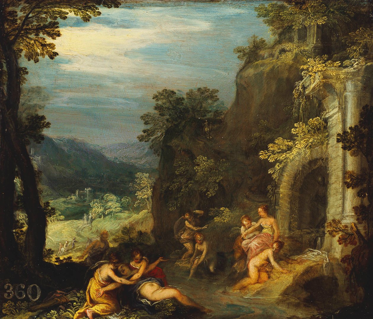 Diana och Callisto av Hans Rottenhammer
