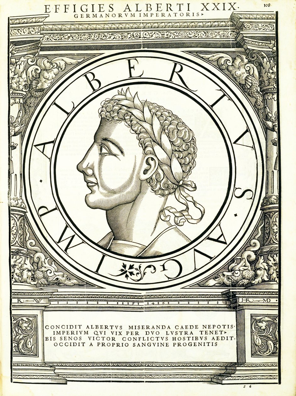 Albert I, illustration från 
